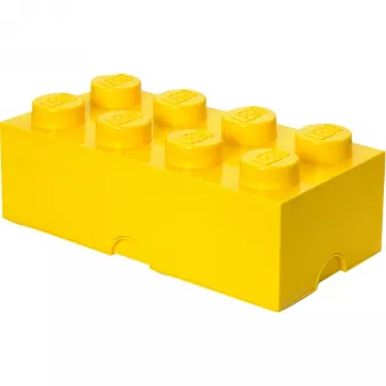 Room Copenhagen LEGO STORAGE BRICK 8 amarillo polipropileno 500x250x180mm