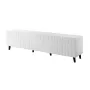 Mueble TV cama meble BARI 200x42x52 blanco mate — 200×42×52 cm