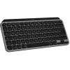 Logitech Master Series MX Keys Mini for Mac – Teclado – compacto – retroiluminado – inalámbrico – Bluetooth LE – AZERTY – Francés – Gris espacial (920-012646)