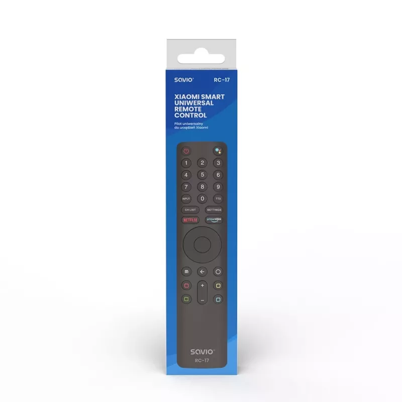 Mando a distancia universal / de repuesto SAVIO RC-17 para Xiaomi Smart TV