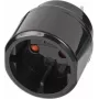 Brennenstuhl 1508450 - Type-C (enchufe europeo) - Type-A - 250 V - 16 A - negro - envase con visor