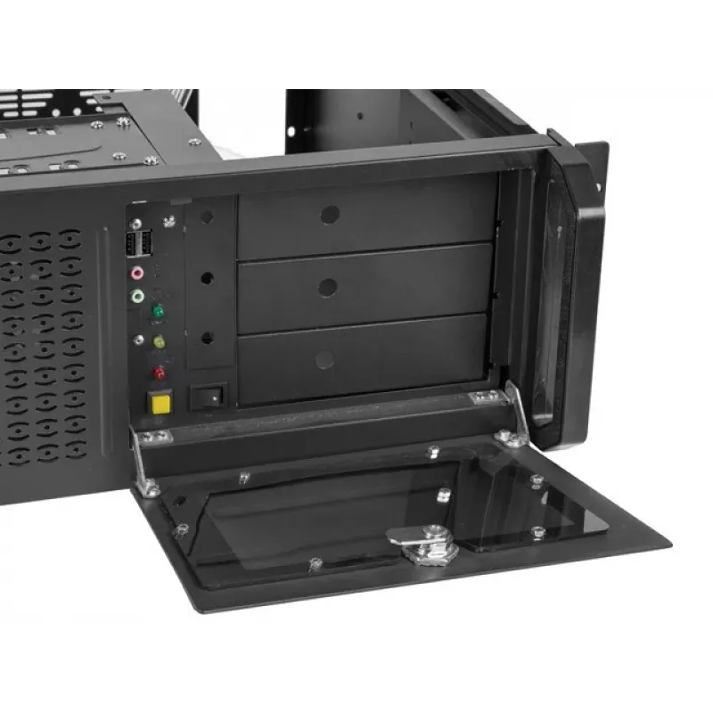 Chasis de servidor modular para rack Lanberg SC01-4504-08B (4U)