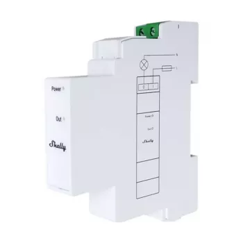 Medidor de energía Shelly Pro 3EM dispositivo de monitorización Wi-Fi trifásico para consumo eléctrico y gestión de cargas