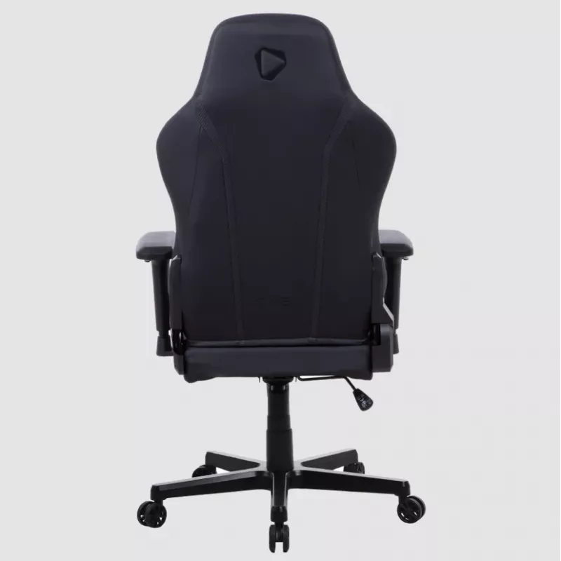 Silla gaming Onex FX8 Formula X — asiento racing ergonómico, reposabrazos ajustables, función de inclinación y balanceo, negro