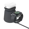 Cargador inalámbrico Belkin WIZ027VFH36 2 en 1 magnético Qi2 15W para iPhone y Apple Watch