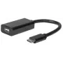 Cable de pantalla Garbot Cable Garbot USB3.1 C-MiniDP M/F 15cm – USB-C a Mini DisplayPort, 15 cm