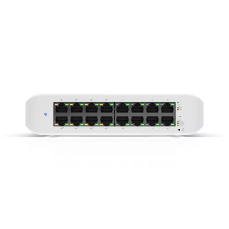 Ubiquiti UniFi Switch Lite 16 PoE L2 Gigabit Ethernet (10/100/1000) Power over Ethernet (PoE) Blanco