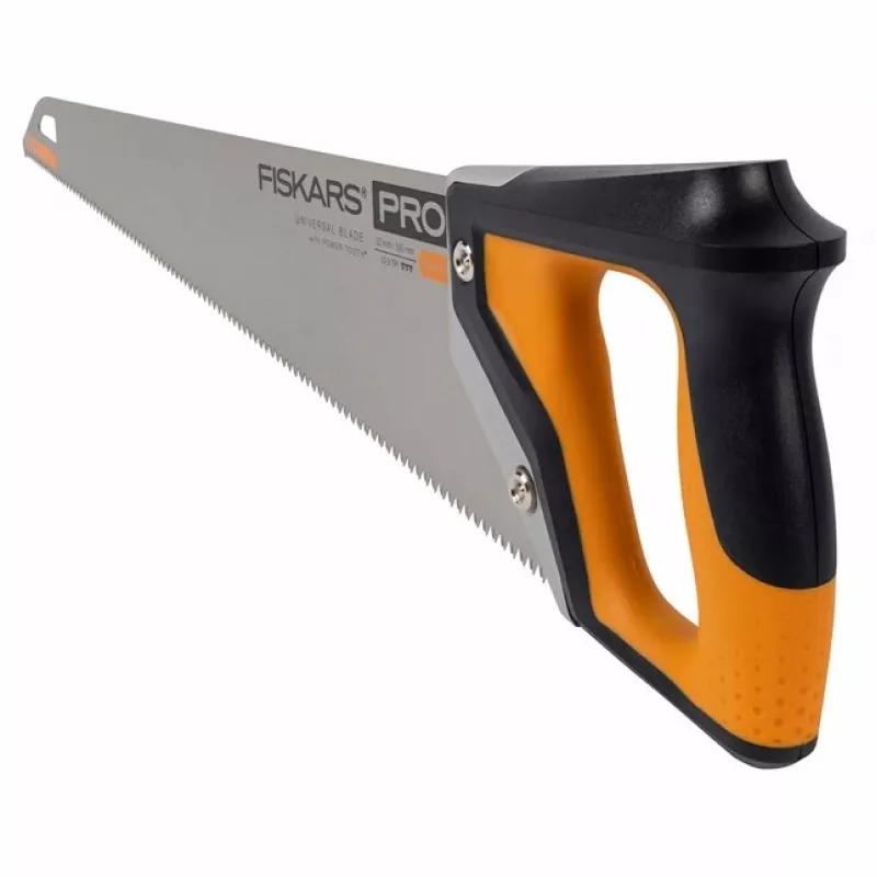 Fiskars Pro PowerTooth sierra de arco 55 cm negro, plata, amarillo