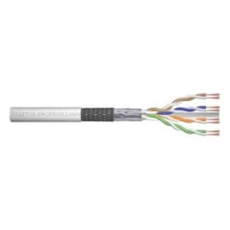 Cable de red Digitus CAT 6 SF/UTP par trenzado cable de conexión a granel 305 m gris
