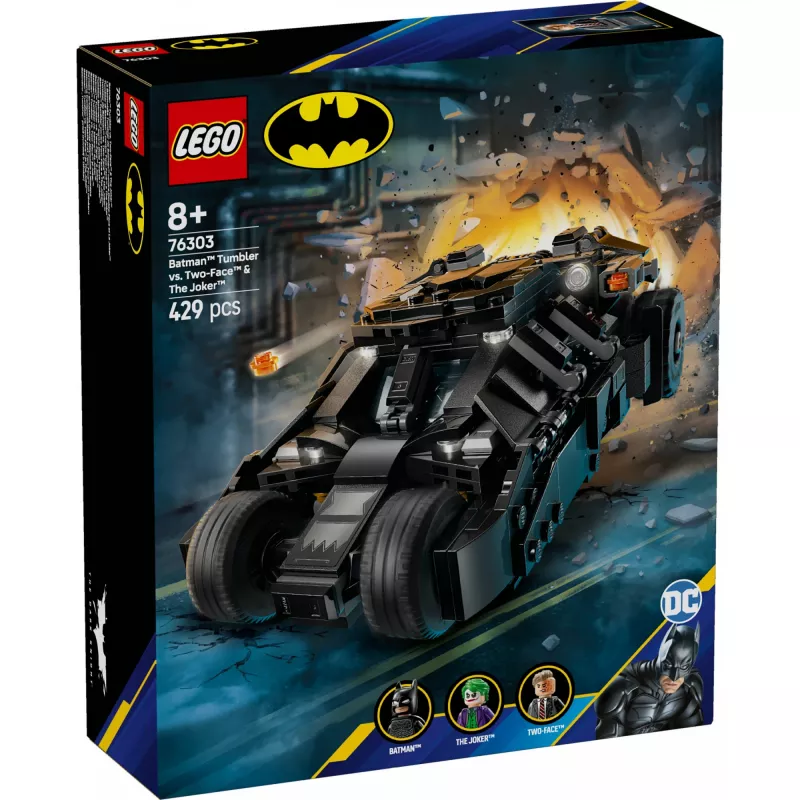 LEGO BATMAN 76303 Batman Tumbler vs. Two-Face y The Joker