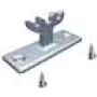 Bachmann Easy-Desk-3G Soporte para canaleta pasacables, plata