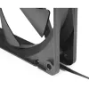 Ventilador de carcasa Alphacool Core 140 mm PWM 2500 rpm Negro