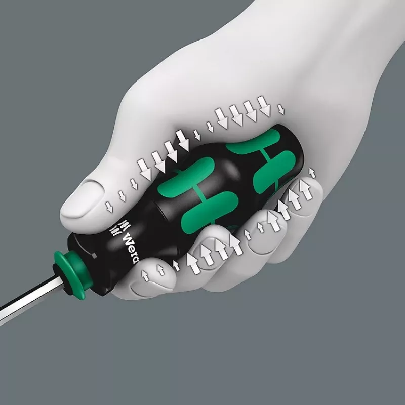 Wera Set de 6 uds. KK28 Kraftform kompakt portabrocas-destornillador