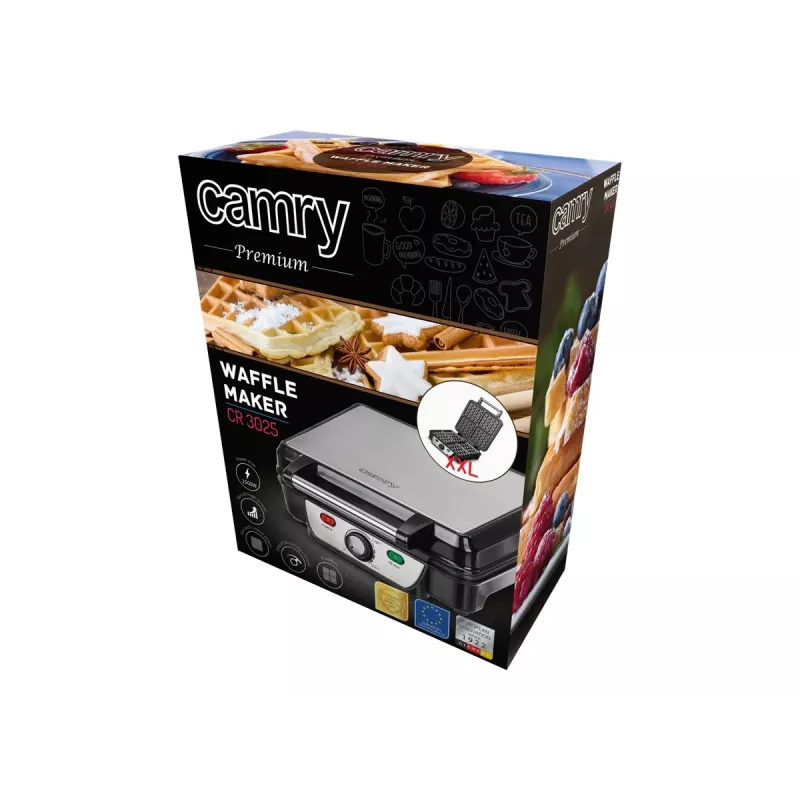CAMRY gofrera 1150 W negro, multicolor, talla única, CR 3025