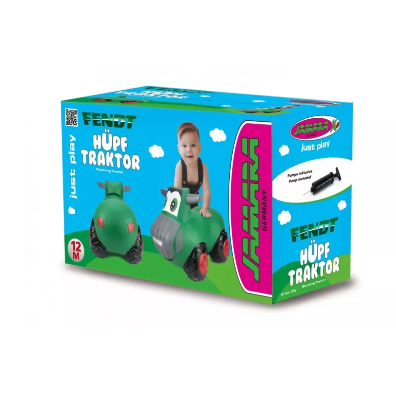 Juguete inflable Jamara Fendt tractor saltarín