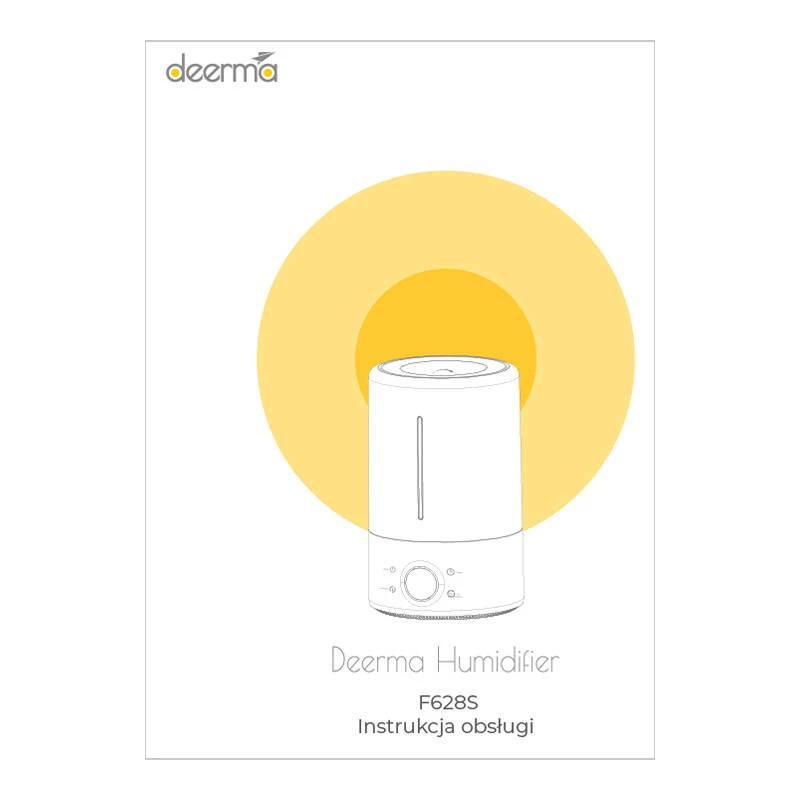 Humidificador ultrasónico Deerma F628S, 5 L, blanco