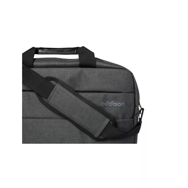 Funda para portátil Addison 307014 35,8 cm (14,1) funda toploader gris