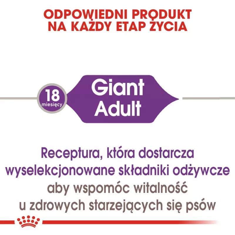 ROYAL CANIN Giant Adult - Pienso para perros - 15 kg