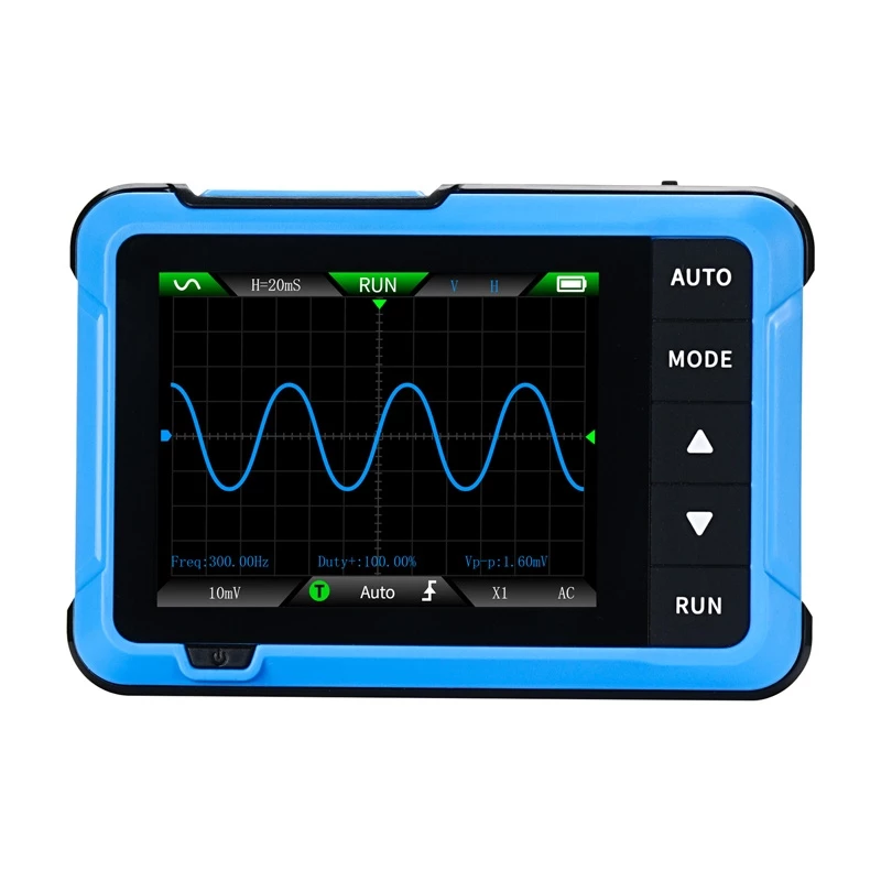 Osciloscopio mini portátil 2 en 1 y generador de señal Fnirsi DSO510 — ancho de banda 100 MHz, frecuencia de muestreo 1 GS/s