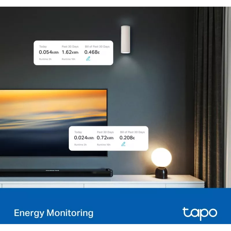 Módulo de interruptor inteligente TP-Link, actuador de conmutación, 7 canales, 2400 MHz, Blanco, AC, 150 W