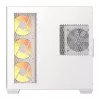 Caja de PC Darkflash C280 (blanca) con 7 ventiladores de refrigeración