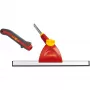 Limpiacristales con mango Sourcing WOLF GARTEN ZM 015 35 cm FW‑M — Goma de 35 cm, soporte de mango integrado
