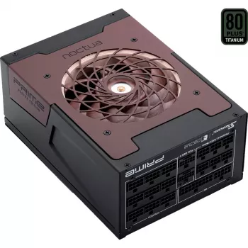 PRIME TX-1600 Noctua Edition, fuente de alimentación PC negra, 2x 12-Pin High Power GPU, 6x PCIe, gestión de cables, 1600 Watt