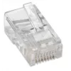 Intellinet 502375 Conector de cable RJ-45 transparente