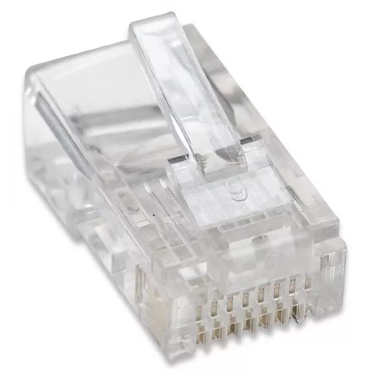 Intellinet 502375 Conector de cable RJ-45 transparente