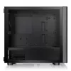 Caja de PC Thermaltake V150 TG microtorre negra