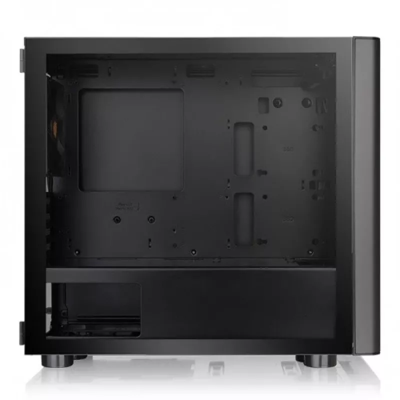 Caja de PC Thermaltake V150 TG microtorre negra