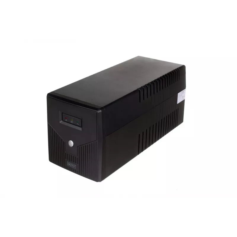 Digitus DN-170065 SAI Line-Interactive, 1000VA / 600W, 4x Schuko, 2x 12V/7Ah