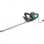 Cortasetos eléctrico Gardena ComfortCut 550/50, 50 cm, doble cuchilla, 2,7 cm, naranja, negro, azul, 2,6 m/s², 84 dB