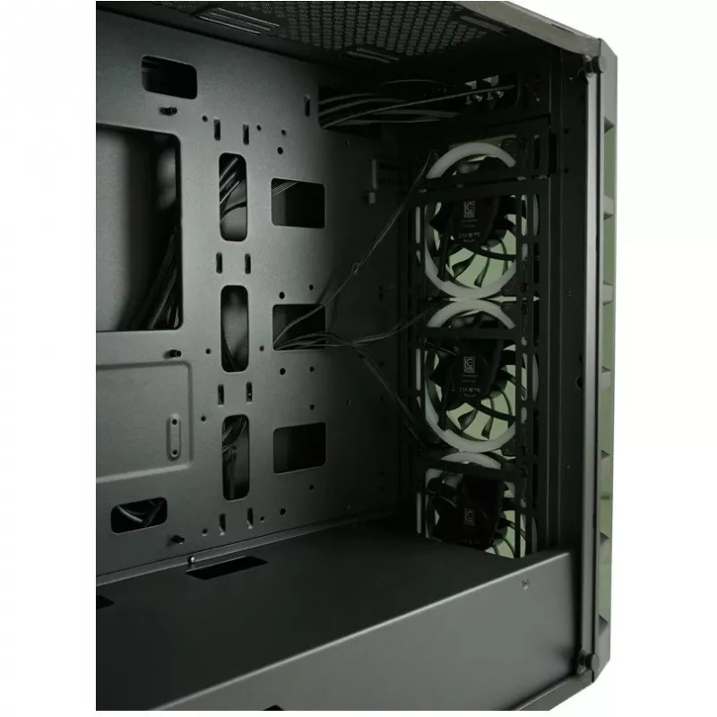 LC Power Gaming 709B Solar_System_X - Torre - ATX - sin fuente de alimentación - Negra - USB/Audio (LC-709B-ON)