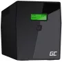 Sistema de alimentación ininterrumpida Green Cell UPS09 — Line-Interactive 3 kVA / 1400 W, 230 V, LCD, torre, 5 tomas Type-F