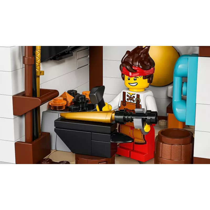 LEGO NINJAGO 71858 Forja de las cuatro armas – 15.º aniversario