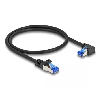 Cable de red DeLOCK RJ45 Cat.6A S/FTP 0,5 m negro