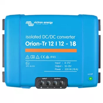 Fuente de alimentación Orion-Tr 12/12-18A 220W – DC 12V a 12V, salida 18A, 220W