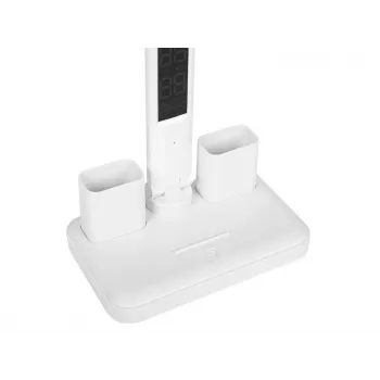 Lámpara de escritorio LED LB-24 con reloj