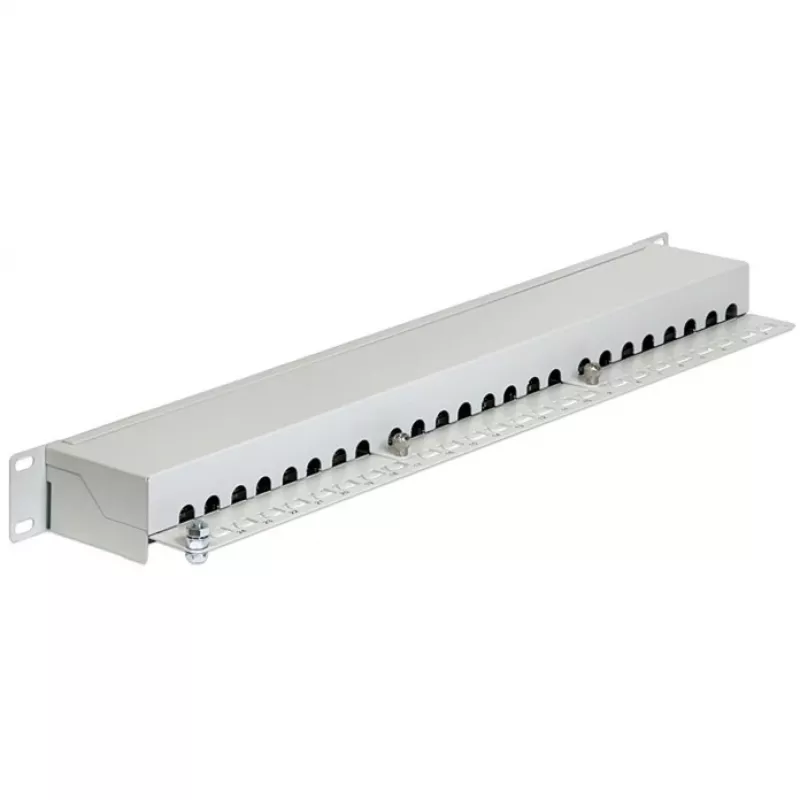 Patch panel DeLOCK 43300 1U RJ-45 gris