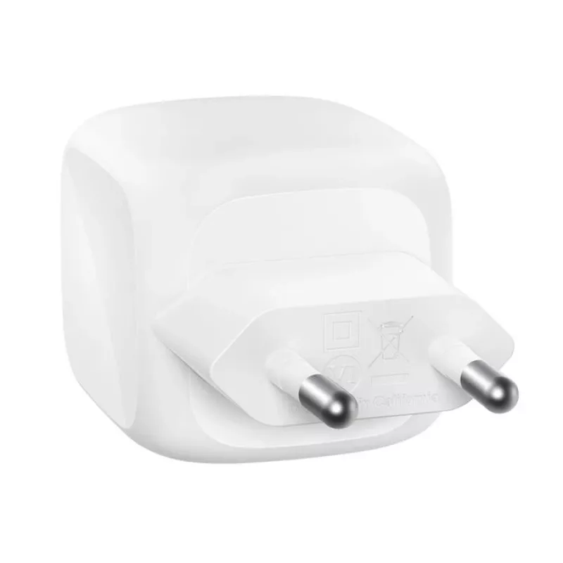 Cargador de pared Belkin WCH019KQWH 50W Dual USB-C PD PPS
