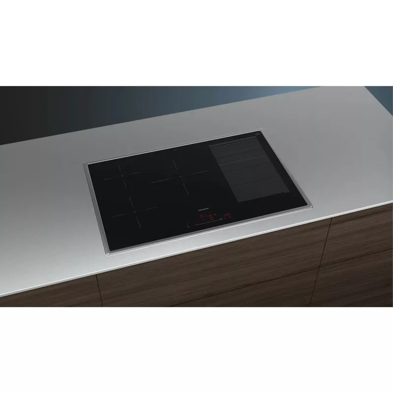 Siemens iQ700 EX845HVC1E placa de cocina negra integrada 80 cm 5 zona(s)