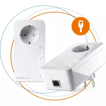 Kit de inicio Ethernet LAN Devolo Magic 1 Lan 1-1-2