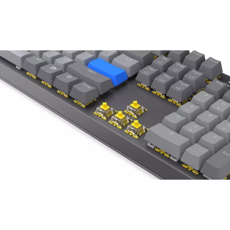 ENDORFY Thock V2 Teclado inalámbrico, Yellow by Gateron