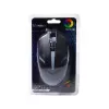 Ratón gaming con cable VAKOSS TM-5133K, óptico 1000 DPI, 3 botones, USB, Negro