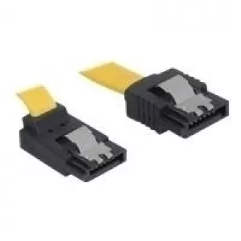 Cable SATA DeLOCK 82810 0,5 m SATA 7 pines amarillo
