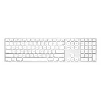 Teclado Matias Aluminium Mac con USB-C y receptor inalámbrico