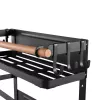 Maclean MC-910 estante magnético para frigorífico/lavadora, negro