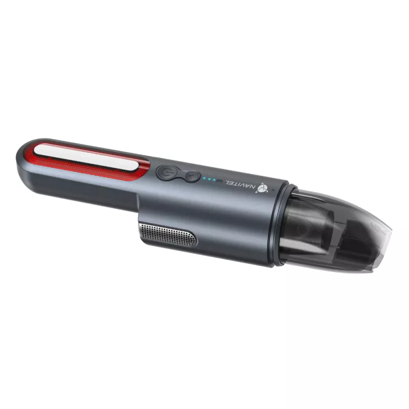 Aspirador de mano con batería Navitel CL100 — ligero, batería de larga duración, accesorios versátiles