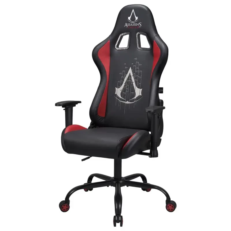 Silla de oficina Subsonic SA5609-AC1 asiento acolchado respaldo acolchado negro rojo